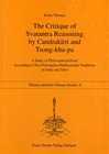 Critique of Svatantra Reasoning