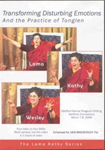 Transforming Disturbing Emotions And the Practice of Tonglen (DVD)  <br> By: Lama Kathy Wesley