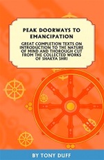 Peak Doorways to Emancipation: Great Completion Texts on the Introduction to the Nature of Mind and Thorough Cut from the Collected Works of Shakya Shri