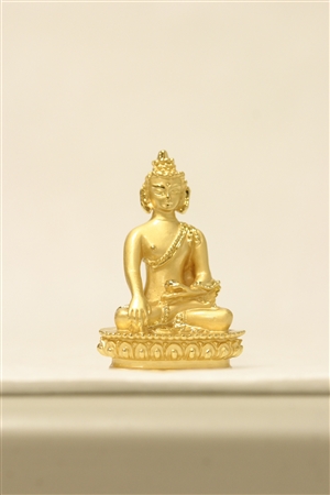 Statue Shakyamuni  Buddha 04 inch, Copper