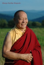 Khenpo Karthar Rinpoche