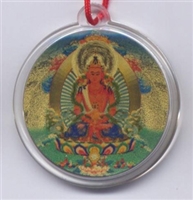 Deity Pendant Amitayus (Golden)