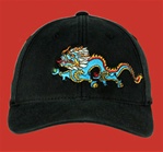 Baseball cap: Dragon, Black