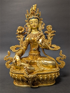 Statue Green Tara