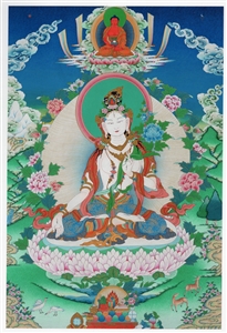 White Tara <br> Print: 8.5x11.8 inch