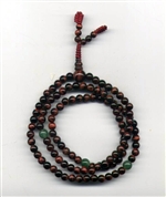 Mala Tiger Eye Red, 05 mm, 108 beads