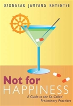 Not for Happiness: A Guide to the So-Called Preliminary Practices, Dzongsar Jamyang Khyentse, Shambhala Publications