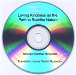 Loving Kindness & Compassion as the Path To Buddha Nature (0926), Khenpo Karthar Rinpoche
