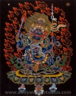 Mahakala, 4 Armed