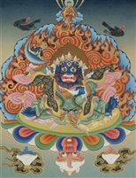 Mahakala Dorje Bernachen, Pecha Card
