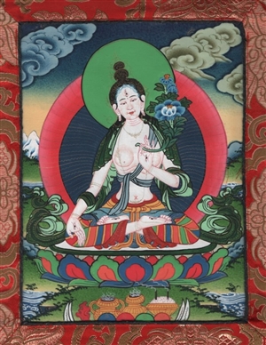 Thangka White Tara