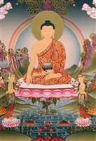 Shakyamuni Buddha, Pecha Card