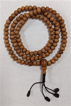 Mala Sandalwood, 07 mm, 108 beads