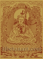 Guru Rinpoche Padmasambhava Silk Screen Print