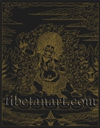 Vajrapani Silk Screen Print
