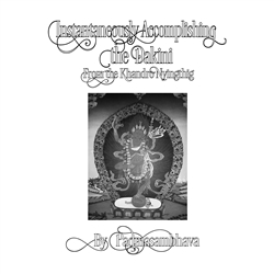 Instantaneously Accomplishing the Dakini from the Khandro Nyingthig, Padmasambhava