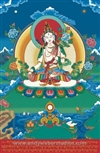 White Tara   ( Tib: Drolkar )