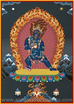 2 Arm Yamantaka / Vajrabhairava, Dorje Jigje