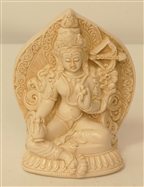 Statue Red Tara, 4 inch, Resin