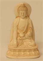Statue Shakyamuni Buddha, 2 inch, Resin