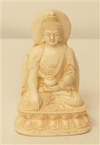 Statue Shakyamuni Buddha, 4 inch, Resin