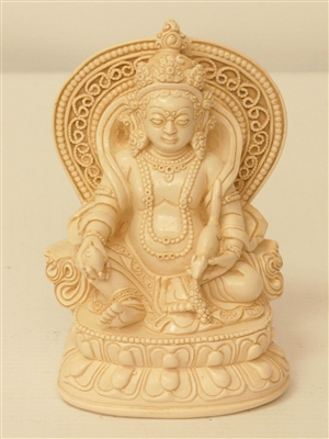 Statue Dzambhala, 4 inch, Resin