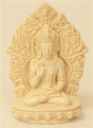 Statue Buddha Fear Not, 2.5 inch, Resin