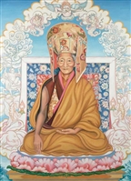 Venerable Kalu Rinpoche Touching Earth Mudra