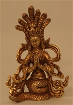 Statue Naga Kanya, 03 inch