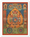 Tibetan Astrological Mandala, Sri-pa-ho (Print 9x12)