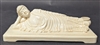 Statue Reclining Buddha Large 5-1/2 inch, Resin