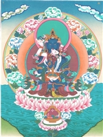 Uddiyana Vajradhara Orgyen Dorje Chang, Pecha Card
