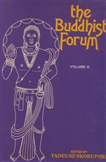 Buddhist Forum, Volume III