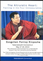 The Altruistic Heart: Training in the Four Immeasurables, Dzogchen Ponlop Rinpoche