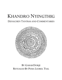 Khandro Nyingthig Dzogchen Tantras and Commentaries, Garab Dorje
