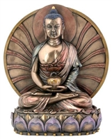 Statue Amitabha resin