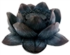 Incense Holder Lotus, Resin, 4.25 inch