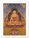 Shakyamuni Buddha in Bhumisparsha Mudra (Print 9x12)