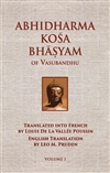 Abhidharma Kosa Bhasyam Vol 1