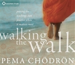 Walking the Walk Putting the Teachings into Practice When It Matters Most, CD Pema Chodron
