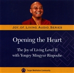 Opening the Heart The Joy of Living Level II with Yongey Mingyur Rinpoche (MP3 CD)
