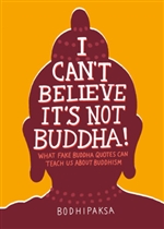 I Can’t Believe It’s Not Buddha!