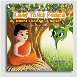 Leaf Talks Peace: Buddha's Message of Harmony