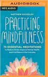 Practicing Mindfulness: 75 Essential Meditations MP3 CD Matthew Sockolov