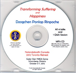 Transforming Suffering and Happiness (MP3CD)
