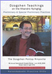 Dzogchen Teachings on the Khandro Nyingtig: Preliminary & Special PreliminaryPractices (DVD)