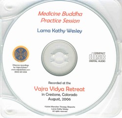 Medicine Buddha Practice Session (CD)