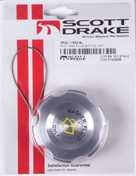 Drake Washer Fluid Cap Billet 05-09 Mustang