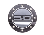 Drake Fuel Door 5.0 Blk/Silver 15-   Mustang