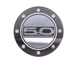 Drake Fuel Door 5.0 Blk/Silver 15-   Mustang